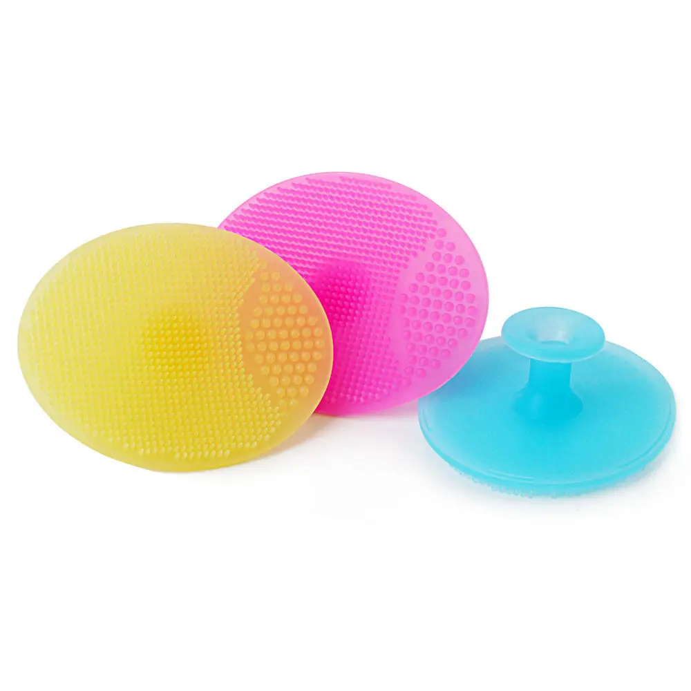 Силиконовые щетки для очищения лица массажер мягкий инструмент кожи удаления