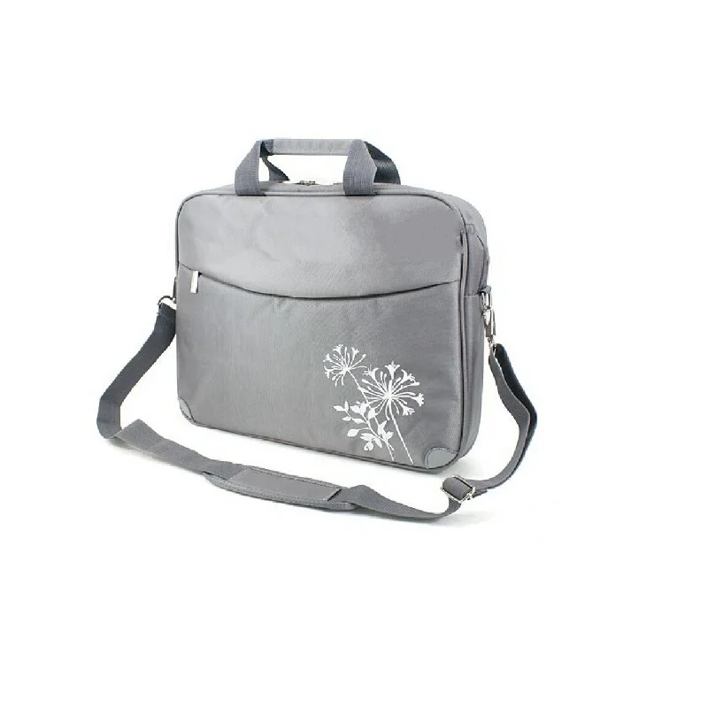 Серый Модный женский мужской портфель cartable cuir 14 дюймов ноутбук bolsa дорожная деловая сумка мессенджер офисная сумка - Цвет: Серый