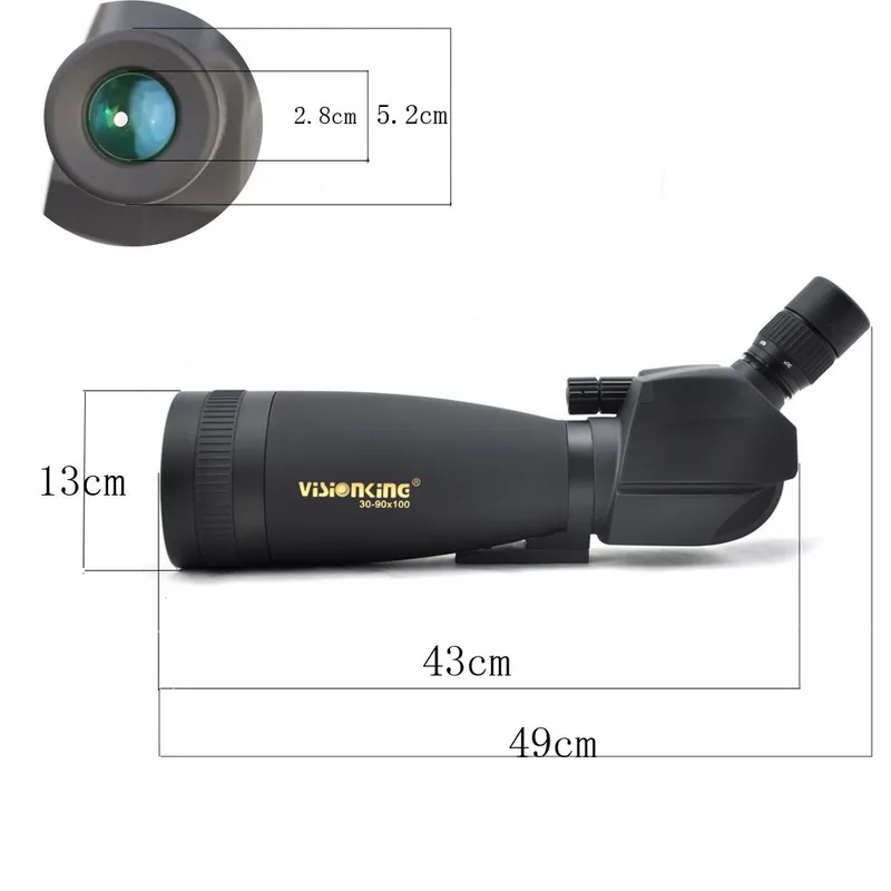 Visionking 30-90x100 SS охотничья Зрительная труба BAK4 Профессиональный прицел наблюдения