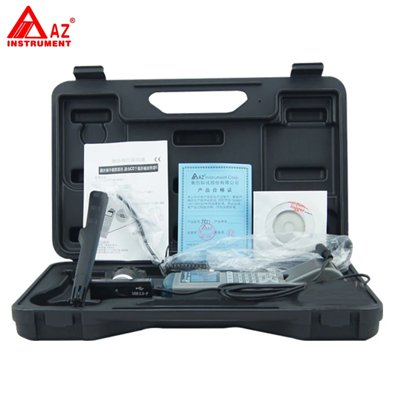 

AZ-9651 RS232 Interface Handheld Temp RH Hygrometer Logger