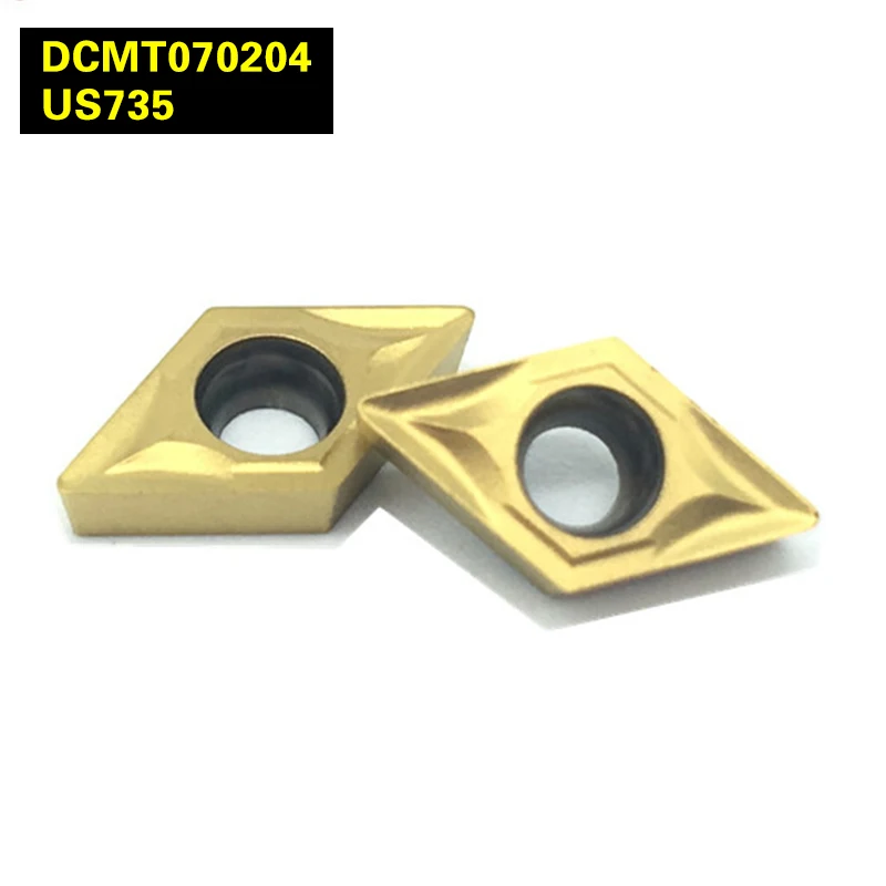 DCMT070204 UE6020/VP15TF/US735 расточка инструменты карбида вставки инструмент для нарезки