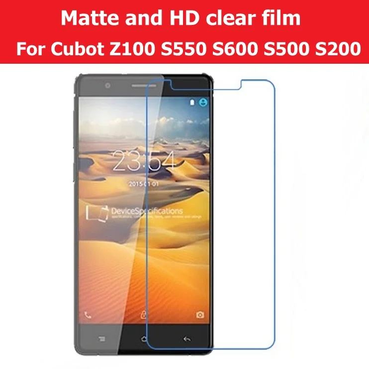 Горячее предложение! Распродажа! Антибликовая матовая пленка для Cubot Z100 S200 S500 S550