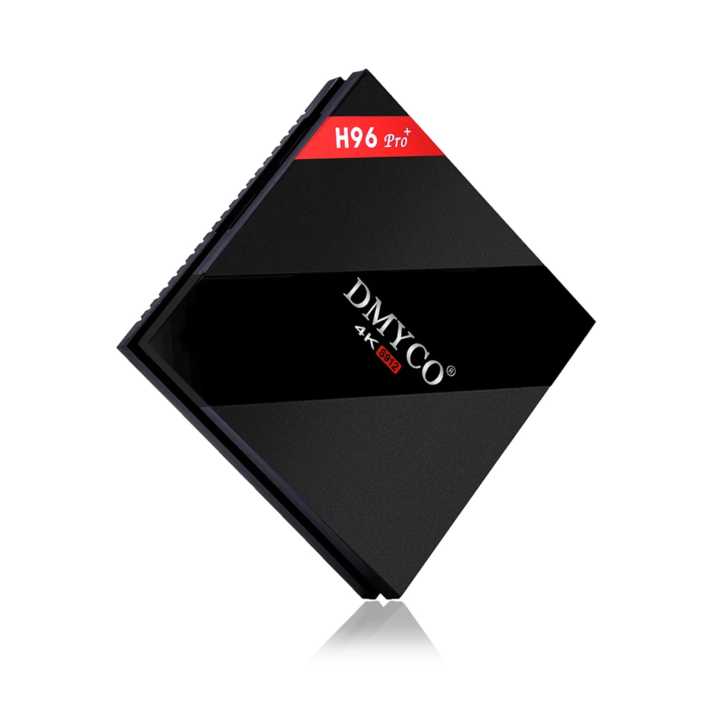 [Натуральная кожа] H96Pro plus Android 7 1 ТВ Box Amlogic S912 64bit Octa Core 3g/32G Wi Fi 2 4G/5 8G BT4.1 H.265 4 K * k UHD media