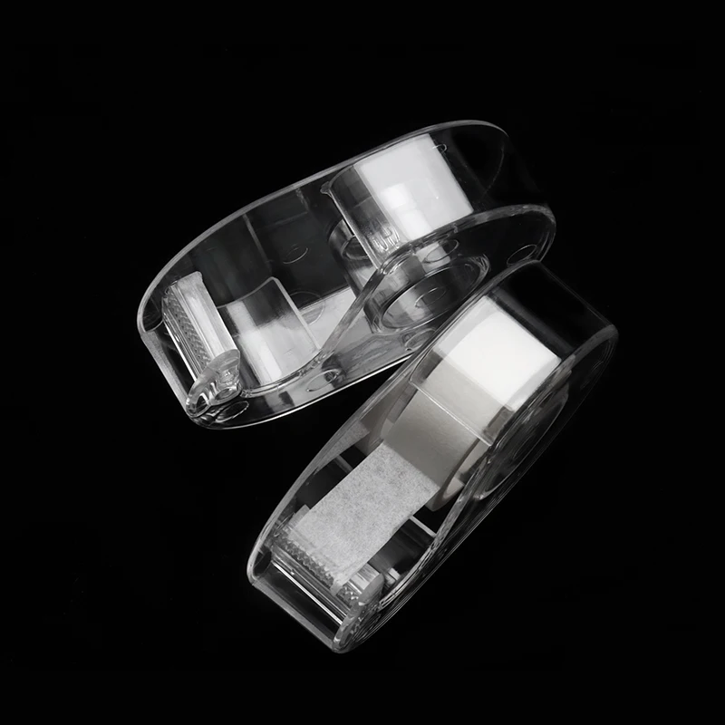 Прозрачная лента искусственный пластиковый держатель резак для наращивания