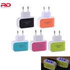 Универсальное сетевое зарядное устройство с 3 USB-портами