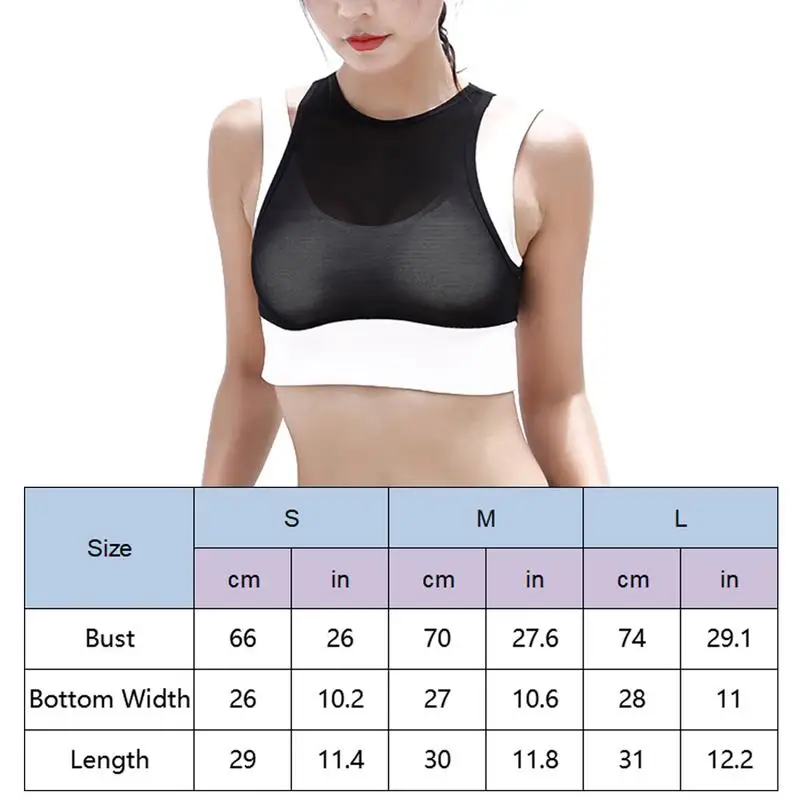 

Sports No Steel Ring Shockproof Sports Underwear Female Mesh Yarn Stitching Widened Thickened Breathable Fitness Bra Fitness
