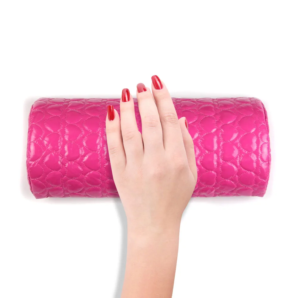 Nail Art Ручная подставка для маникюрный спонж держатель подушки мягкая подставка для рук дизайн ногтей стол для маникюра 4 цвета держатель лака для ногтей