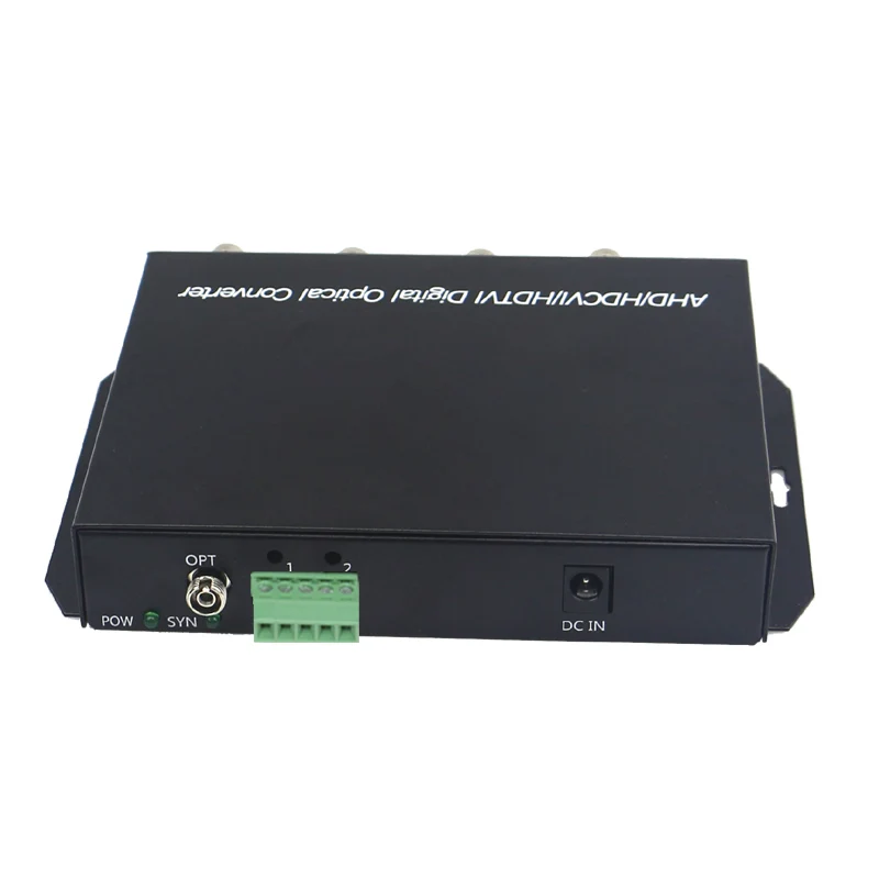 1080P HD CVI AHD TVI 4 канальный волоконно оптический медиа конвертер с данными RS485 для 1080p