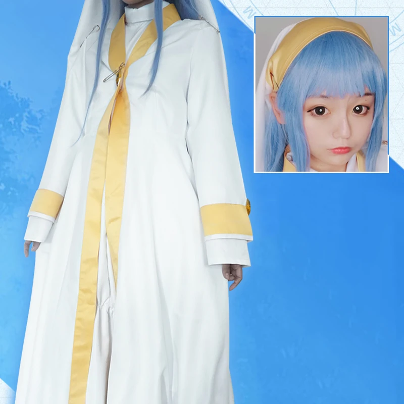 Аниме некоторых магических индекс Косплэй костюм Librorum Prohibitorum костюмы монахини