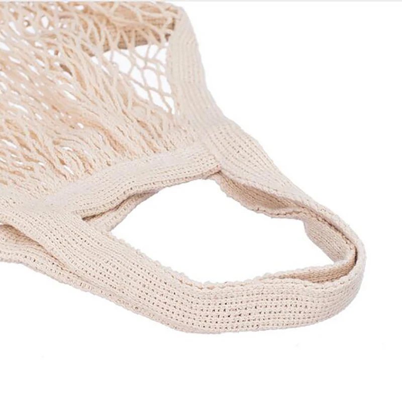 Многоразовые экологически чистые сумки хлопок сетка Экология рынок струна сеть