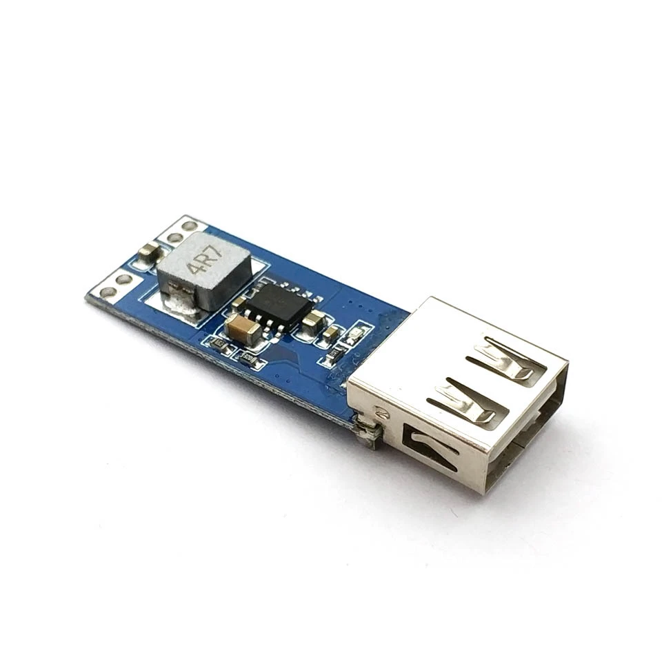 Повышающий преобразователь напряжения 3 в В 7 4 2 5 USB 1 А регулятор напряжения|dc-dc