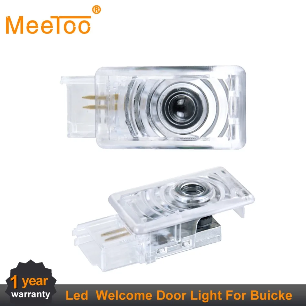 2 шт 3D стайлинга автомобилей Светодиодный Добро пожаловать двери свет для Buick