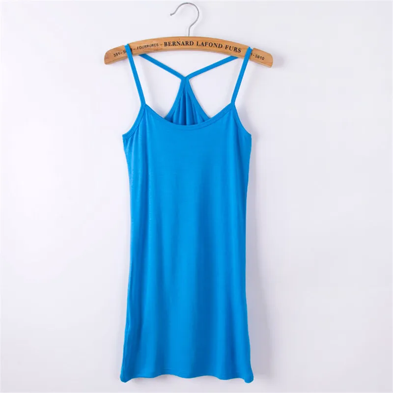 Женские майки модные летние пляжные сексуальные длинные облегающие без рукавов