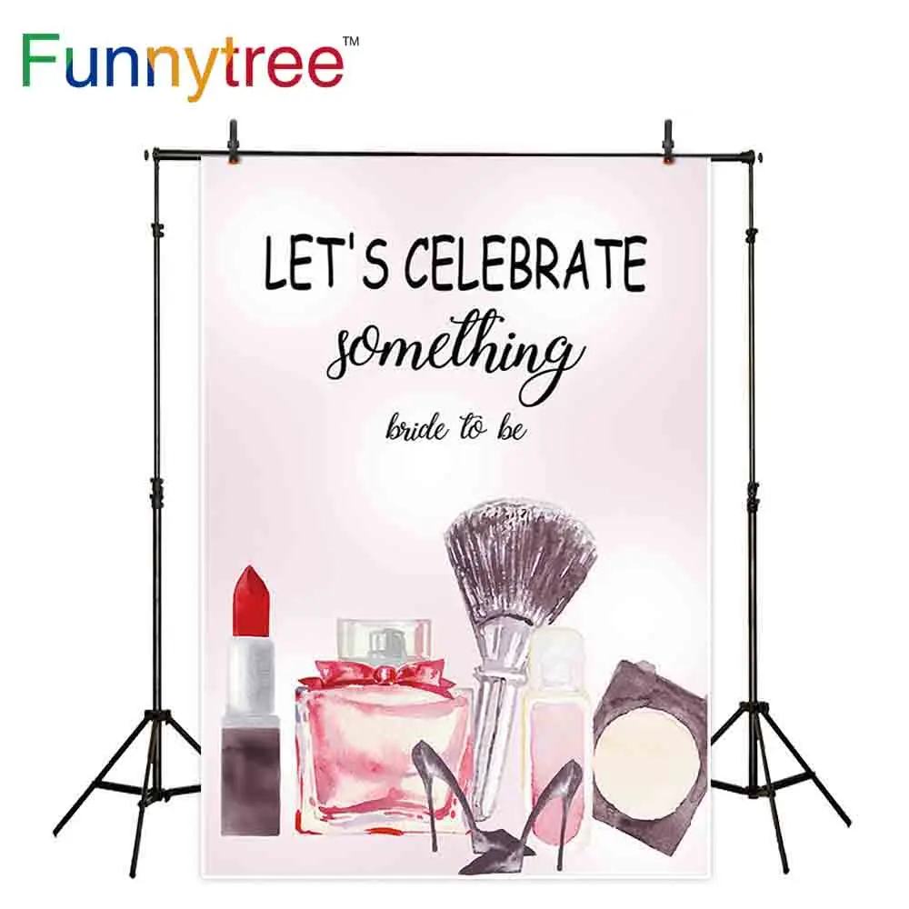 Фоны Funnytree для фотостудии макияж невесты мальчишника вечеринки акварель
