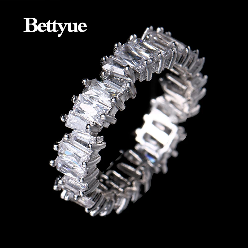Bettyue брендовые модные горячие продажи Очаровательные Белые золотые ААА