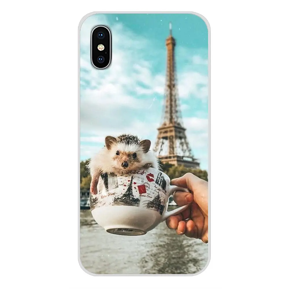 Мягкий чехол с рисунком животных для Xiaomi Redmi Note 6A MI8 Pro S2 A2 Lite Se MIx 1 Max 2 3 Oneplus 6T Ежик |