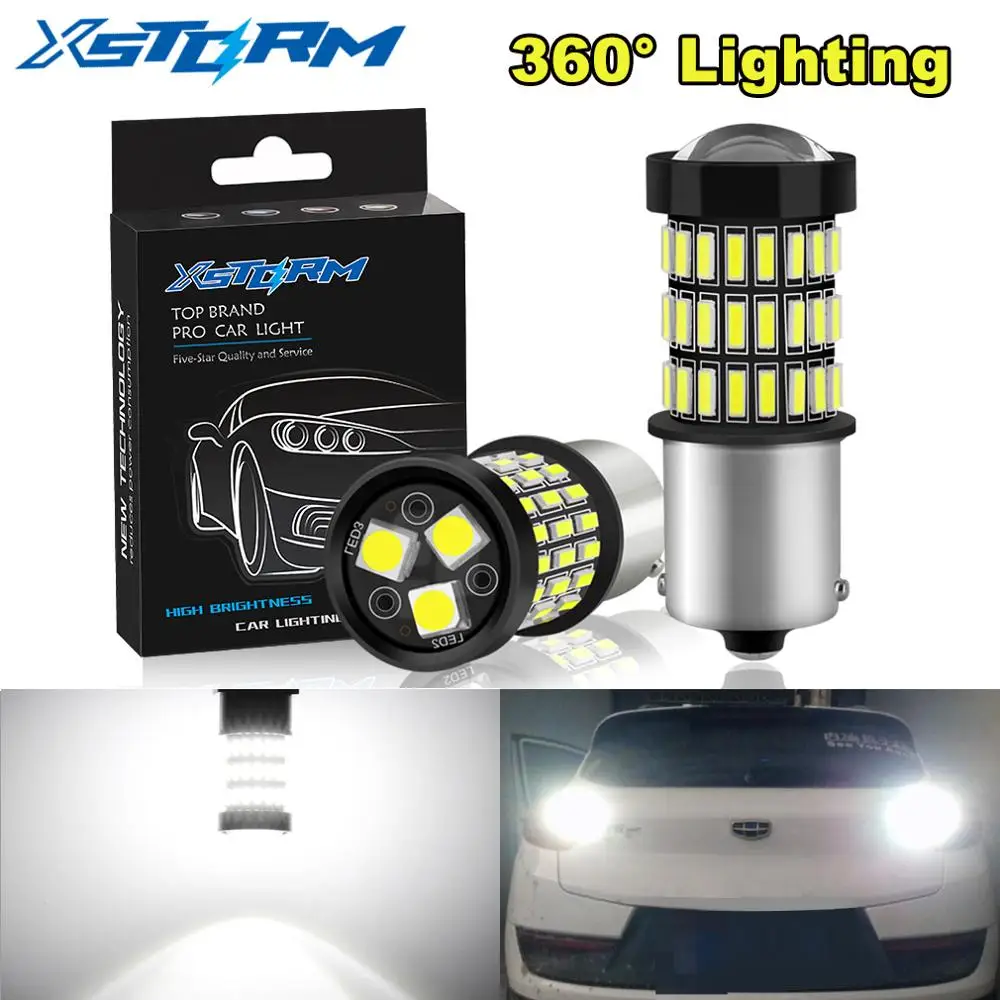 Светодиодная лампа 2 шт. 1156 P21W PY21W P21/5W BA15S BAU15S 1157 BAY15D R5W R10W|Сигнальная лампа| |
