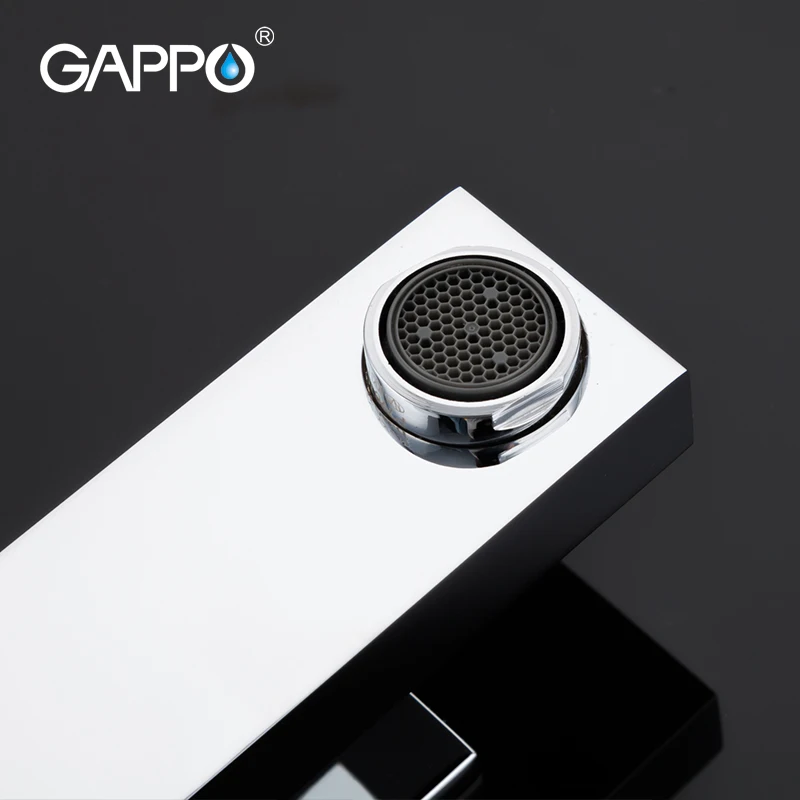 GAPPO Современная раковина кран смеситель для ванной комнаты на бортике смеситель кран Водопад Ванная раковина кран llave de agua