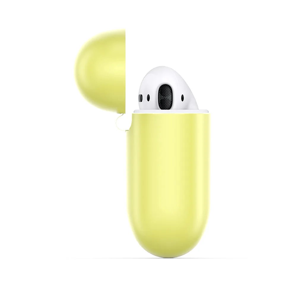 Новый Airpods чехол шлифовальный ТПУ беспроводной зарядный ящик анти отпечатков