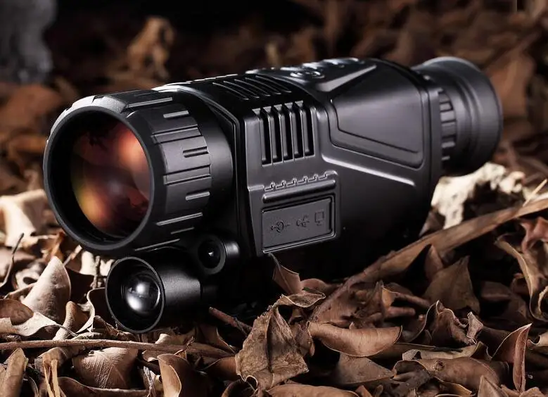 Outdoor Camping 5 x 40 Infrared Digital Night Vision Telescope High Magnification with Video Output Hunting Monocular 200M View