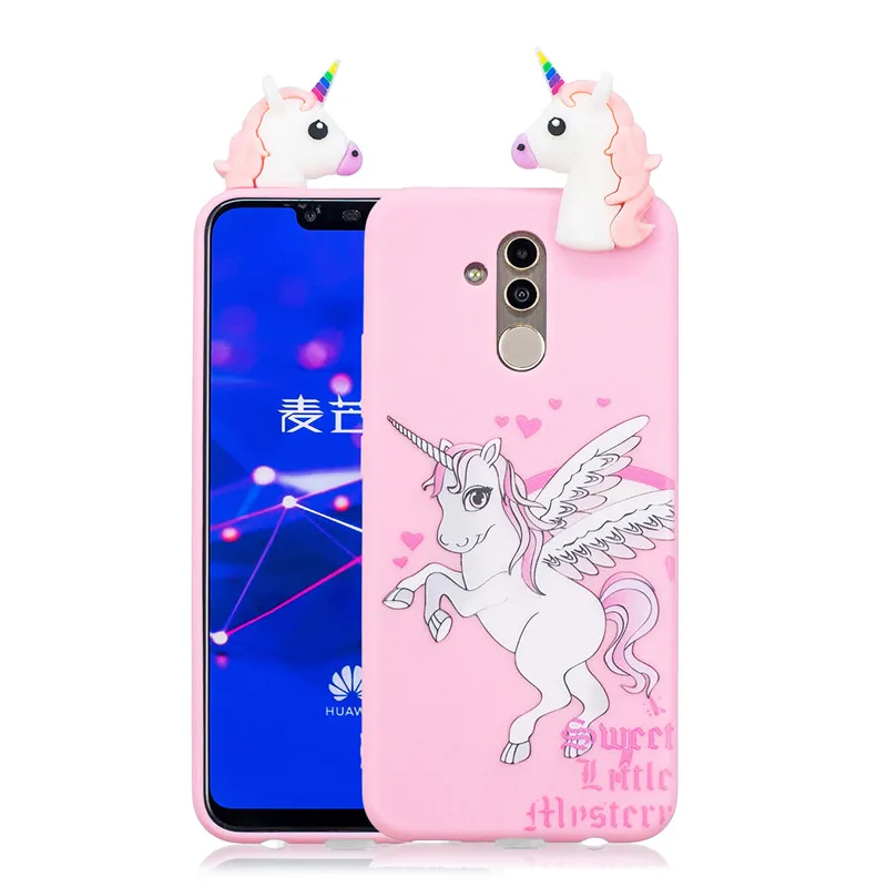 Чехол Etui для Huawei Mate 10 Lite силиконовый чехол из ТПУ с 3D изображением единорога панды