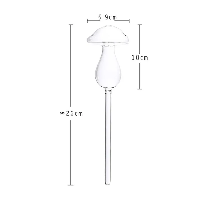 D Houseplant Automatic Self Watering Glass Bird Watering Cans Flowers Plant Decorative Clear Glass Watering Device 12 Shapes - Цвет: D