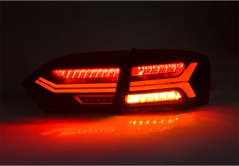 Автомобильный Стильный чехол для задней фары для Volkswagen VW Jetta задний светильник s светодиодный задний светильник s
