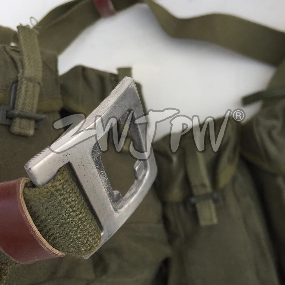 Оригинальный WW2 китайские военные армия Вьетнамская война Тип 63 холст отдельного