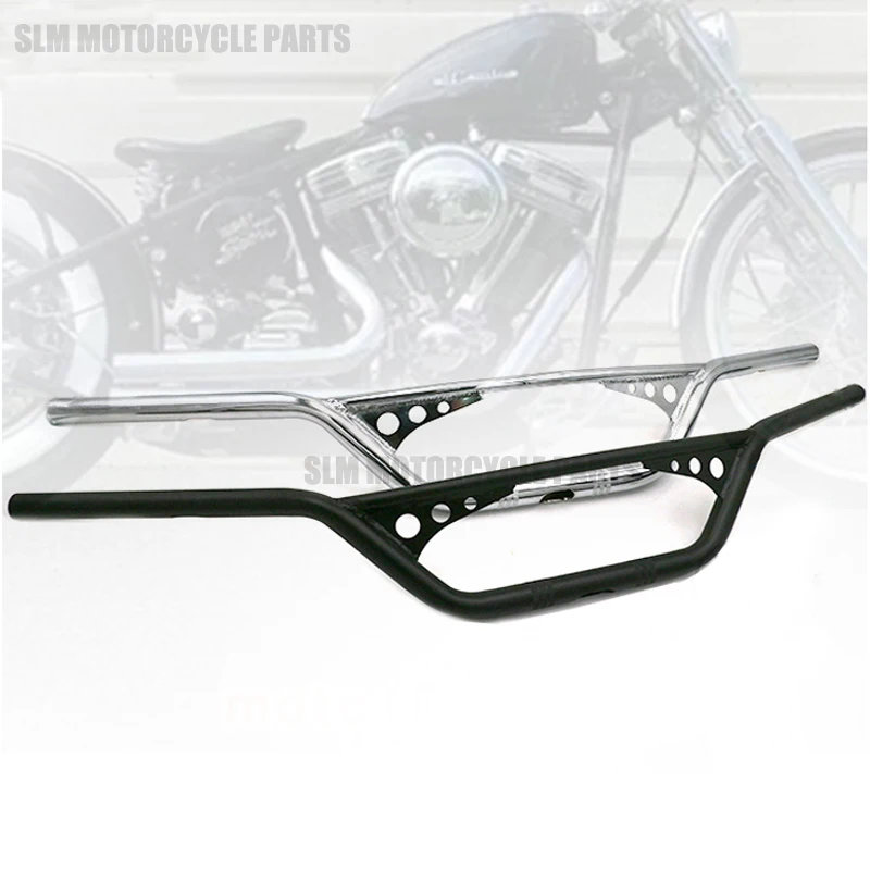 7/" 22 мм 25 мм руль мотоцикла Ручка Бар для Harley Sportster XL 883 1200 Softail Dyna Electra Glide Просверленный натяжитель