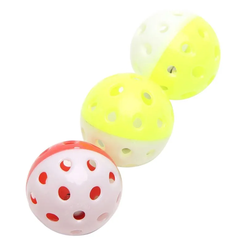 Милые игрушки для домашних животных попугай полый шар с колокольчиком попугая