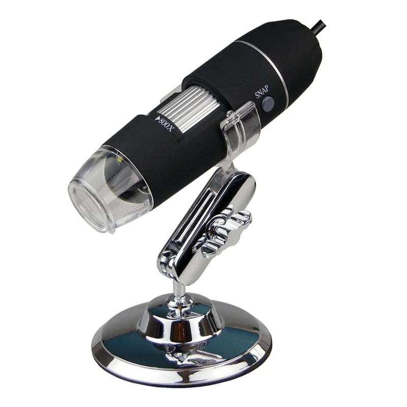 Микроскоп 800X HD USB 0X-800X портативные цифровые микроскопы для фото и видео 8 *