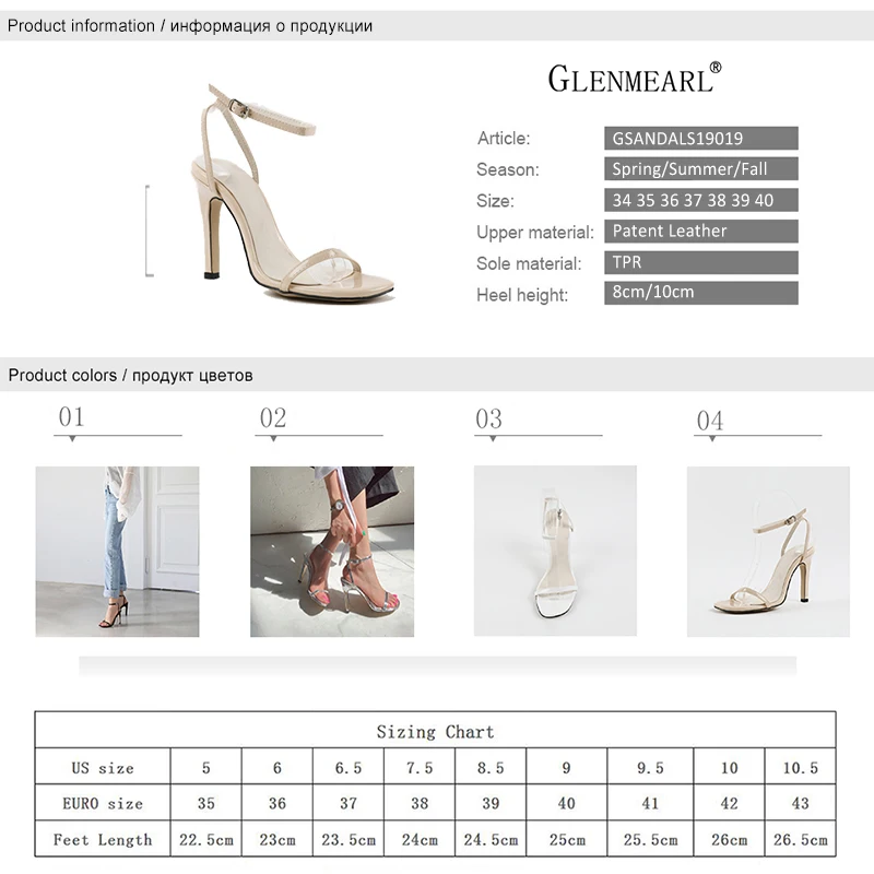 Пикантные женские босоножки Вечерние туфли на высоком каблуке с ремешком