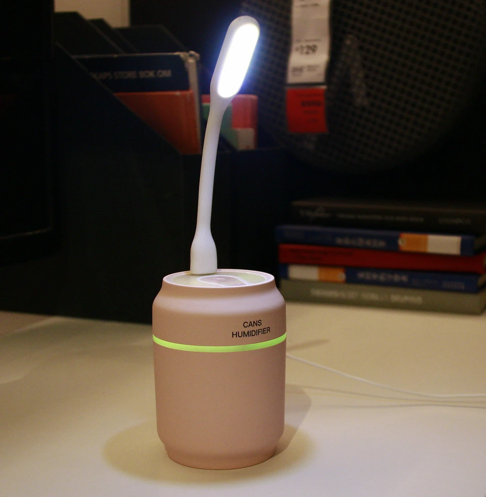 Мини USB увлажнитель воздуха с красочным светодиодным светом usb вентилятор |