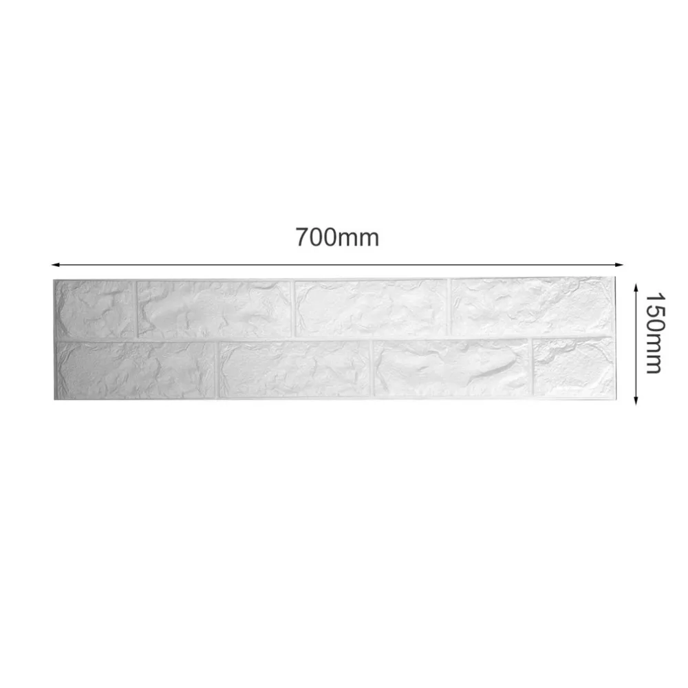 Самоклеющиеся 3D кирпичные обои водостойкие EVA пены домашний декор DIY Настенные