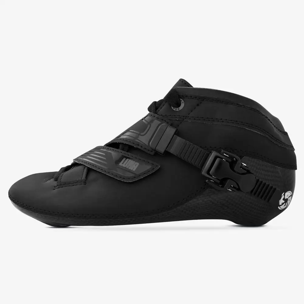 Оригинальные Bont Luna 2PT скоростные роликовые коньки Heatmoldable ботинки из углеродного волокна 195 мм ботинки для катания на коньках