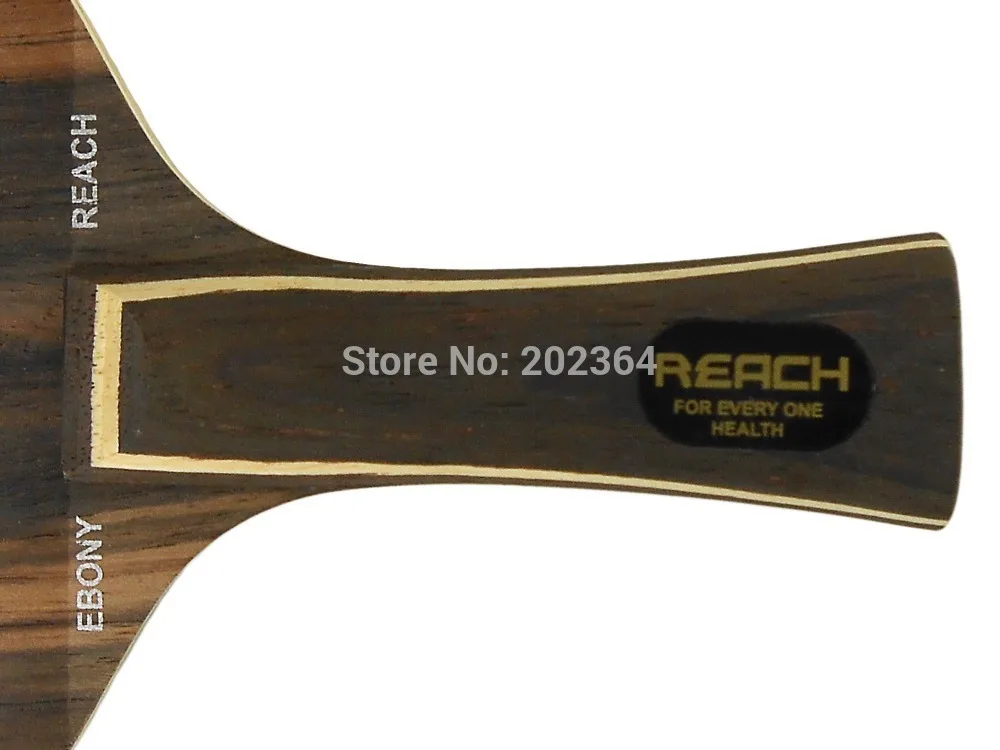 Достичь Ebony-7 (Ebony 7 ebony7) средне-быстрый Настольный теннис лезвия для пинг-понг