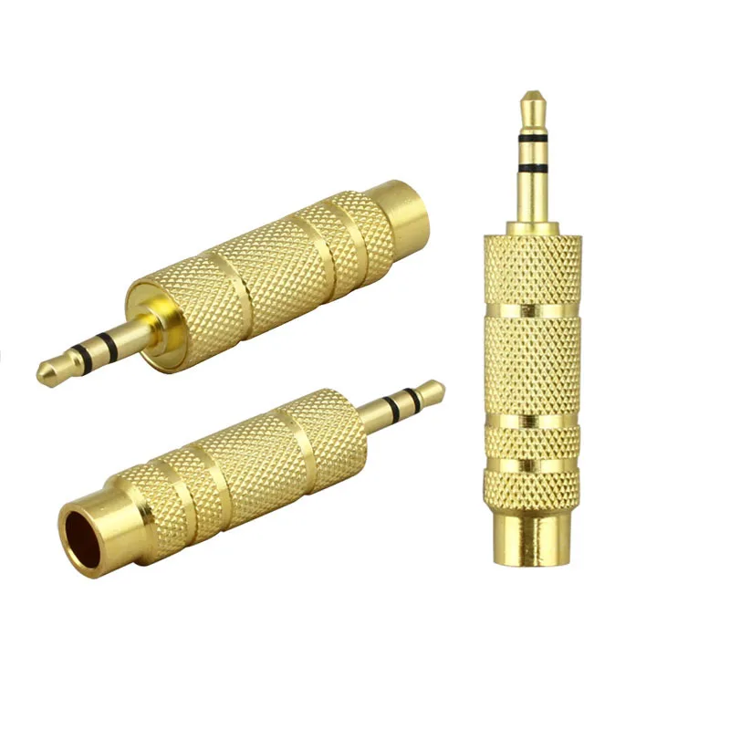 

Audio 3.5mm Stereo Male to 6.3mm (1/4in) Stereo Female Adapter one pcs