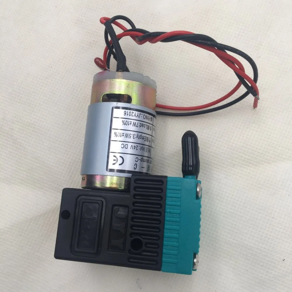 

JYY air pump micro diaphragm pump 24v dc 80-95kpa 7w for inkjet printer Phaeton crystaljet iconteck infiniti gongzheng JHF flora