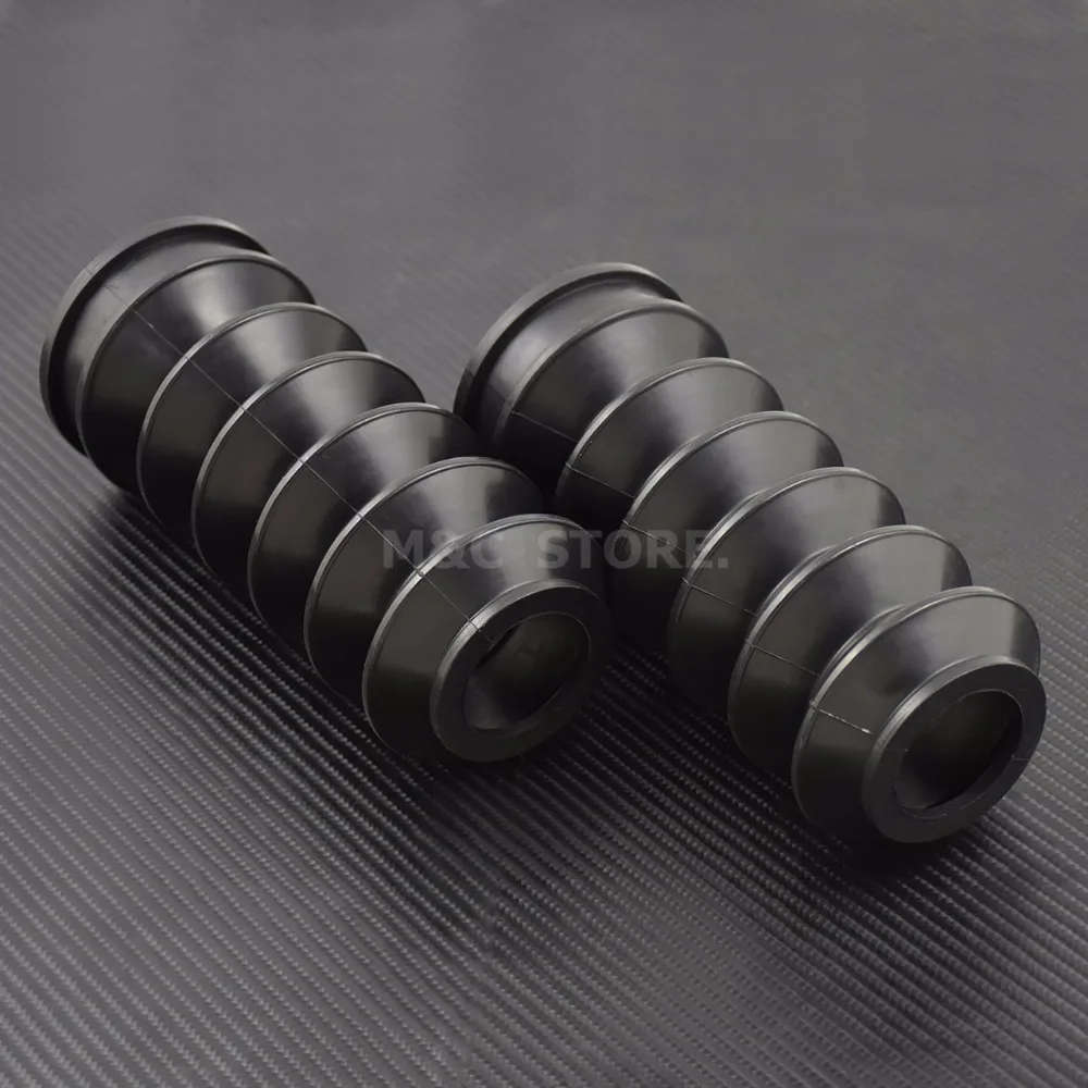 Мотоциклетные передние вилки сапоги и гетры черные резиновые для Harley Street 500 750