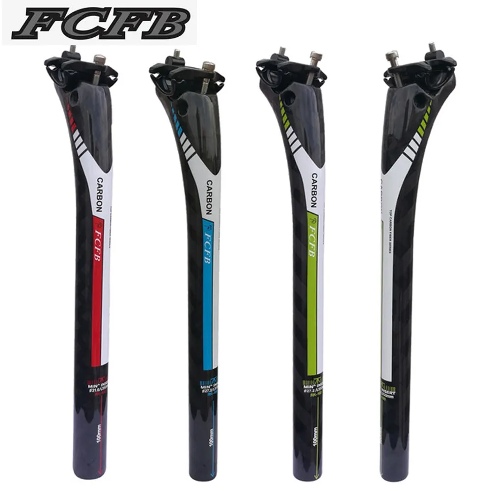

Specials free shipping 2015 FCFB FW 12K full carbon fiber MTB bike saddle / back seatpost road bike seat bicycle seat tube Parts