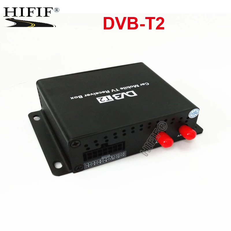 Автомобильная двойная антенна DVB T2 DVB-T2 H.264 MPEG4 Мобильный цифровой ТВ-приемник