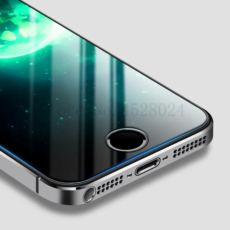 Переднее и заднее закаленное стекло для iPhone 5 5S SE Защитная пленка для экрана для Apple 5 5S SE 0,26 мм 2.5D прозрачное защитное стекло