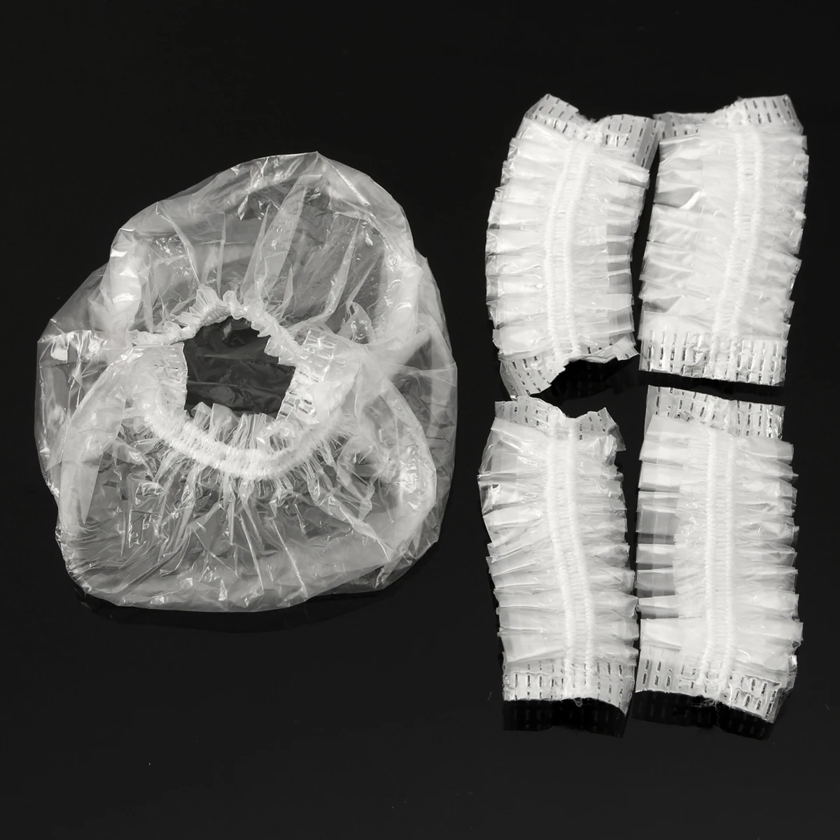 100 шт салон одноразовый водонепроницаемый мытье волос защита ушей чехол для