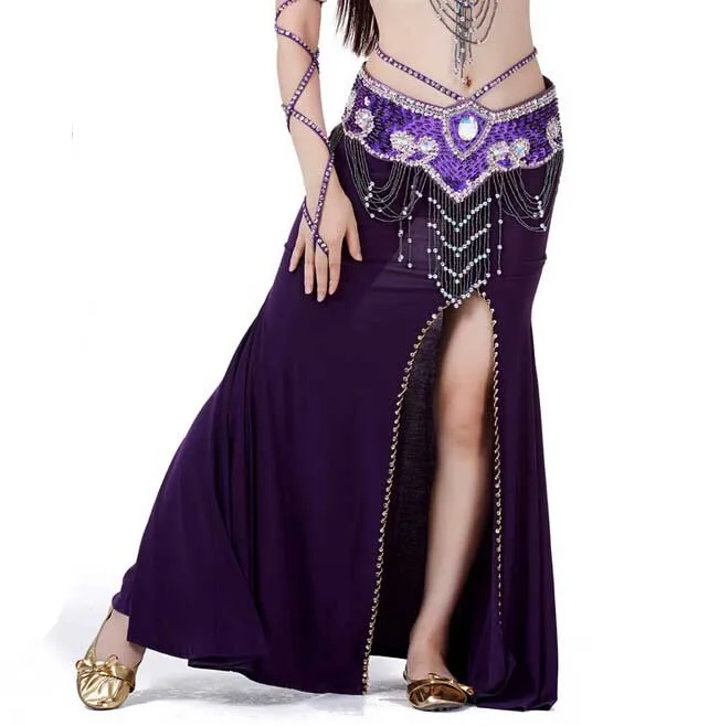 Bollywood 9 Colors Belly Dancing Skirts Swing Skirt Dance Costumes Professional Costume India Bellydance Tribal Dress | Тематическая