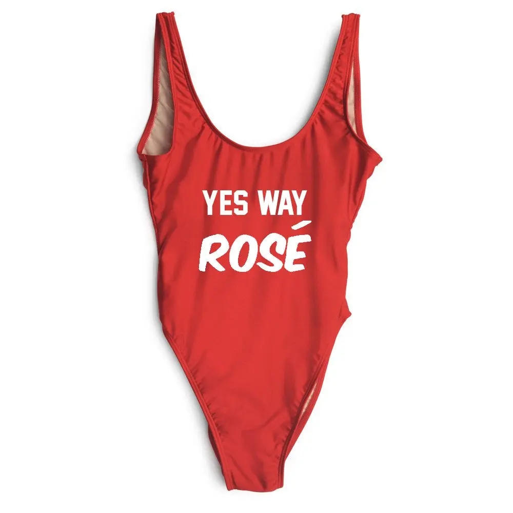 Да как Роза купальник Для женщин Одна деталь костюмы пикантные спортивные