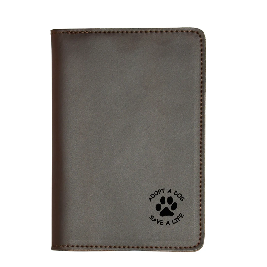 Мужские и женские винтажные кожаные обложки для паспорта | Багаж сумки