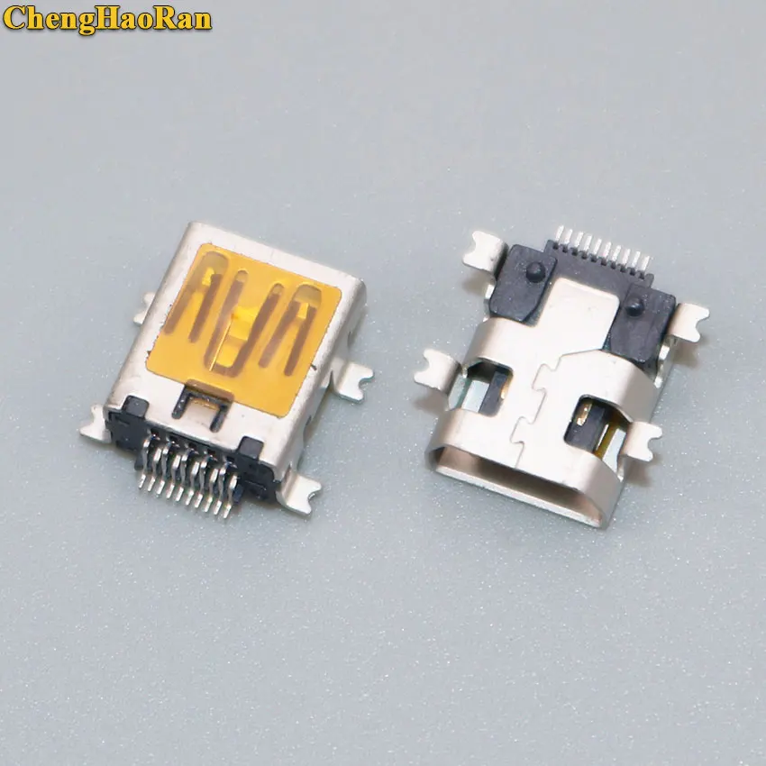 ChengHaoRan 1-10 шт. гнездовой разъем Mini USB Тип B 10 Pin SMT SMD | Обустройство дома