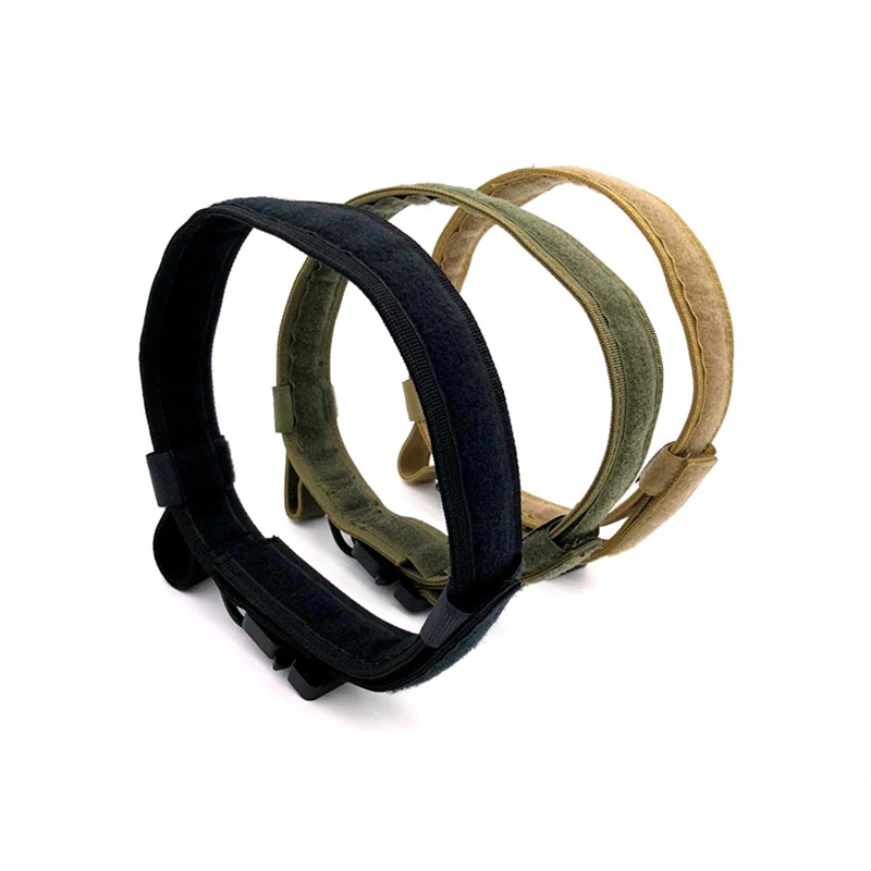 1.5" Wide Military Nylon Dog Collar Outdoor Tactical Training Hunting Led Collars Big Dogs Necklace |