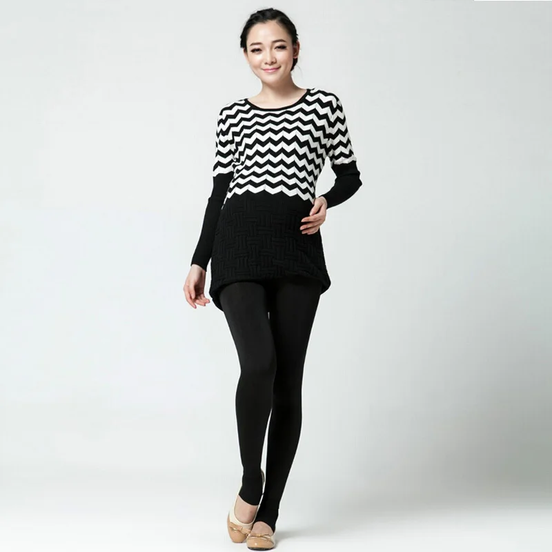 Женская одежда для беременных зимние леггинсы утепленные бархатные штаны теплые