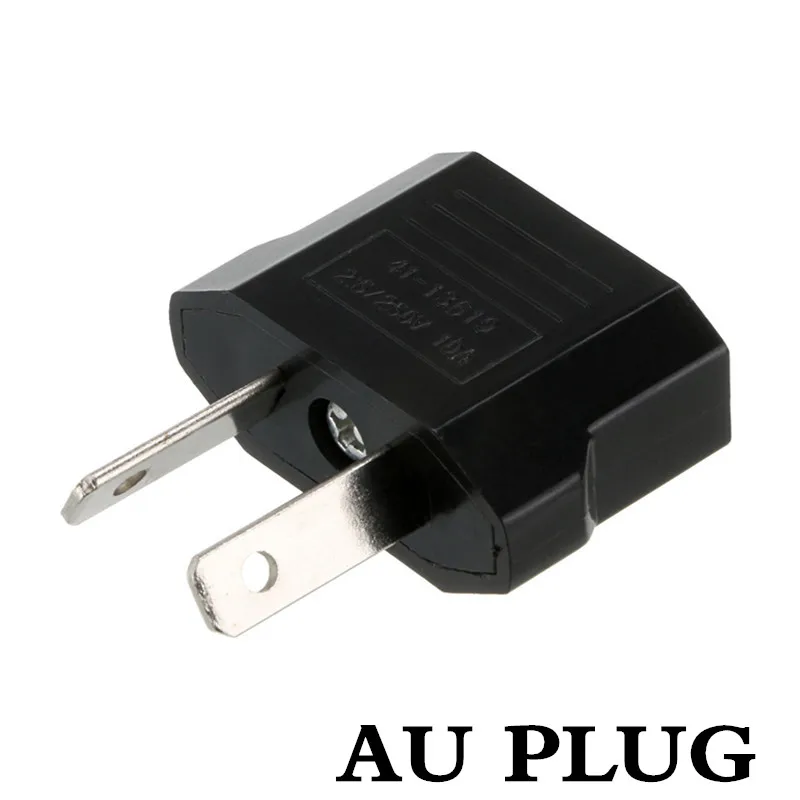 500pcs/lot European Euro EU Plug Adapter 2 Pin US Brazil Italy To Europe German Travel Power Type C Outlet Socket | Электроника